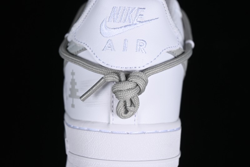 Nike Air Force 1 '07 Low Custom Anime Theme Spray-Painted Swoosh Casual Sneakers - ZH0316-016