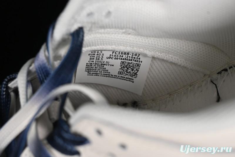 Nike SB Dunk Low Supreme Collaboration Anniversary Custom Low-Top Casual Skate Shoes - FC1688-142