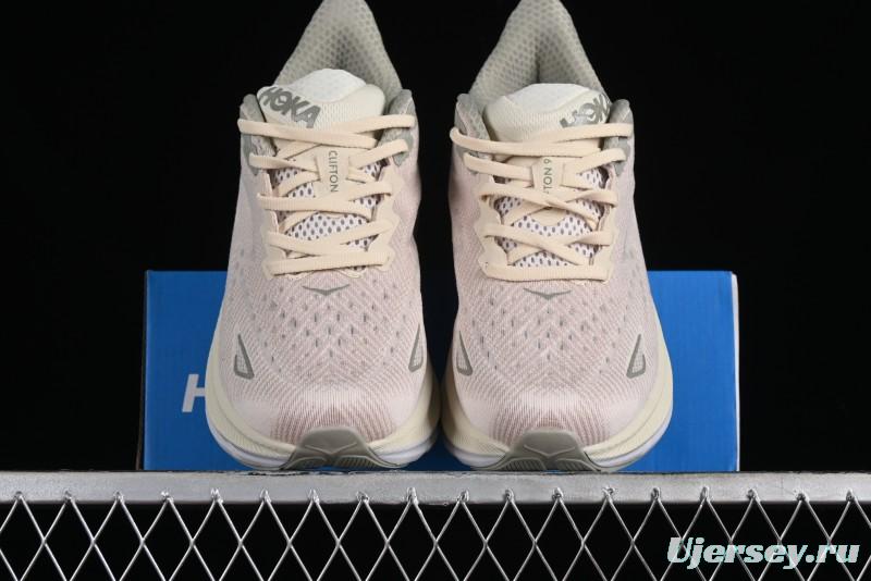 HOKA ONE ONE Clifton 9 Lightweight Breathable Knit Mesh Running Shoes - 1127895 OKB