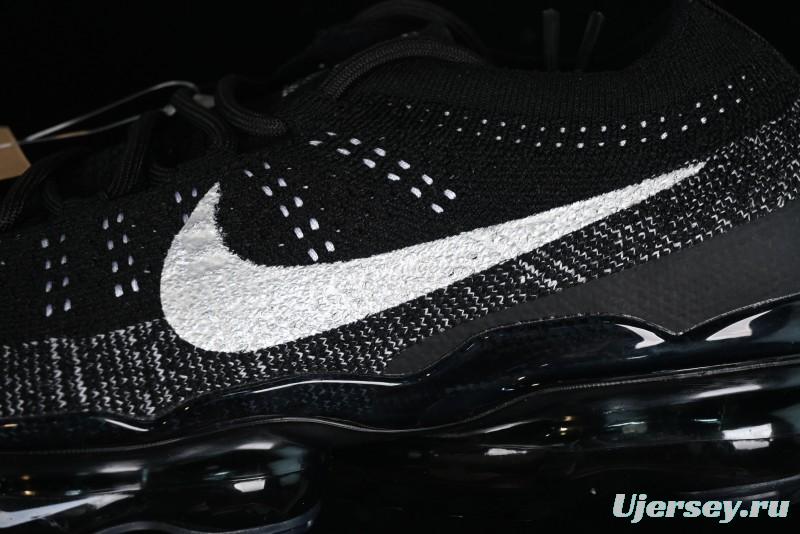 Nike Vapormax 2023 Flyknit Running Shoes with Full-Length Air Cushion - DV1678-001