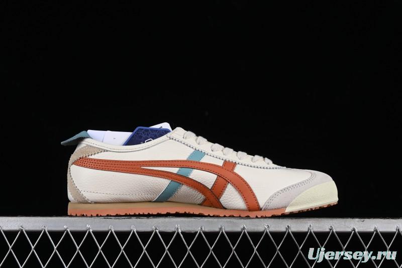 Onitsuka Tiger Mexico 66 Low-Top Leather Running Shoes - 1183A201-116