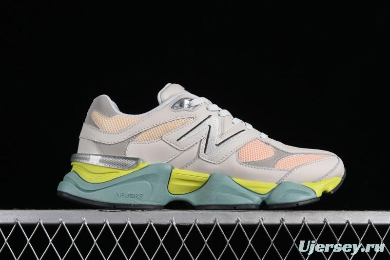 New Balance Joe Freshgoods x New Balance 9060 Retro Casual Running Sneakers with ABZORB Cushioning - U9060GCB
