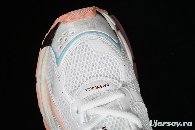 Balenciaga Runner Kith Four Color Retro Casual Sneakers - W3RNY0326