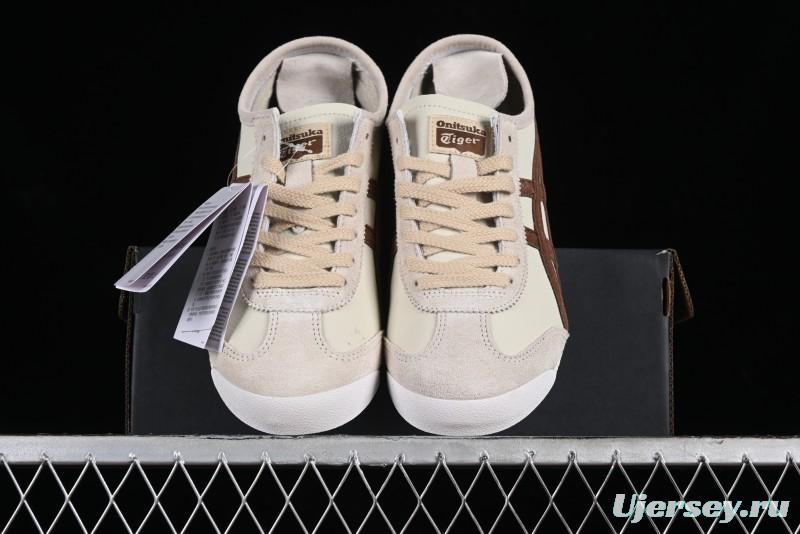 Onitsuka Tiger Mexico 66 Low-Top Leather Sneakers for Casual Running - 1183B391-251