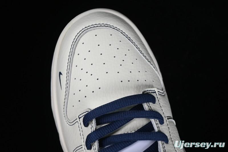 Nike SB Dunk Low UN Collaboration - Light Blue Swoosh Anniversary Custom Low-Top Casual Skate Shoes - FC1688-138