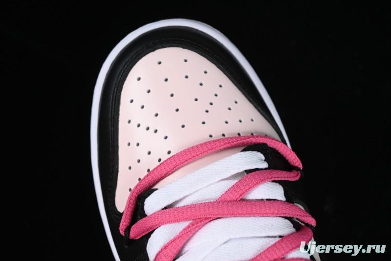Nike Dunk Low SB Raspberry Mousse Pink Strap Casual Skate Shoes - CW1590-100