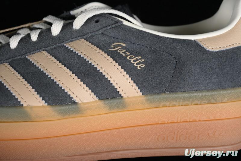 Adidas Originals Gazelle Bold IE0428 Low-Top Sneakers with Thick Sole for Casual Wear - IE0428