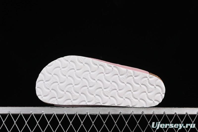 Birkenstock Arizona Soft Footbed Sandals with Suede Leather and Lambswool Lining - G.D4