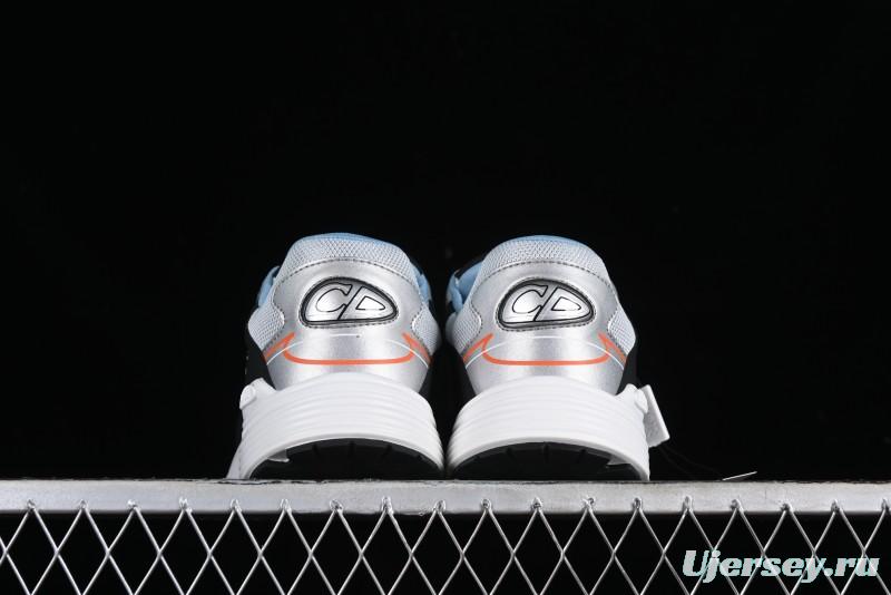 Dior B30 Sneakers with Reflective CD30 Logo and Lightweight Rubber Sole - CD30