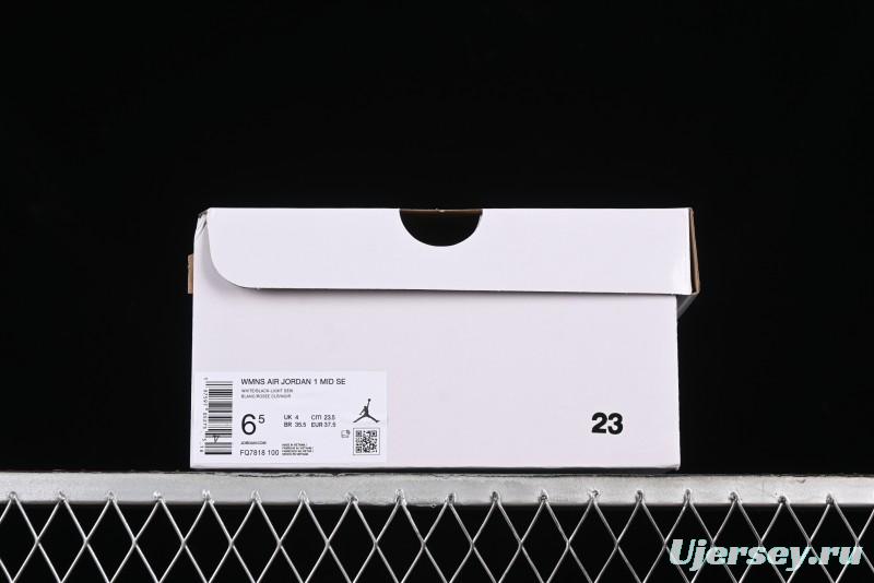 Nike Air Jordan 1 Mid AJ1 Snake Black Green Toe Mid-Top Basketball Shoes - FQ7818-100