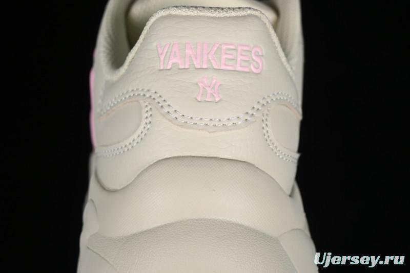 New York Yankees MLB Bigball Chunky Window Thick Sole Casual Sneakers - 3ASHBCW3N50IVS