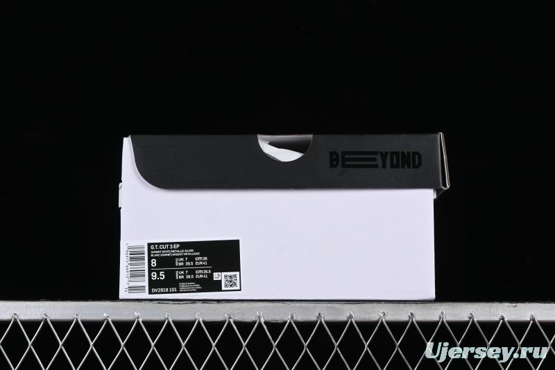 Nike Air Zoom G.T.Cut 3 EP Basketball Shoes with Full-Length ZoomX Foam and Flywire Technology - DV2918-101