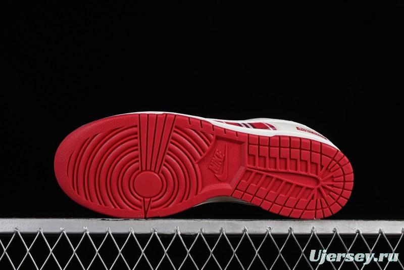 Nike SB Dunk Low Supreme - Plaid Colorway Low-Top Casual Skateboarding Shoes - SU1853-512