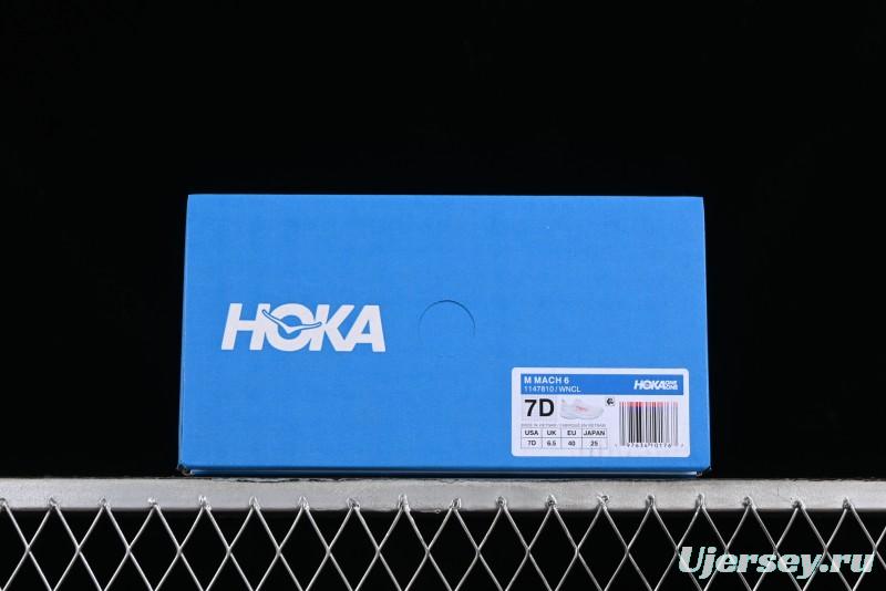 HOKA ONE ONE MACH 6 Next-Generation Flagship Racing Shoes - 1147790 OKB