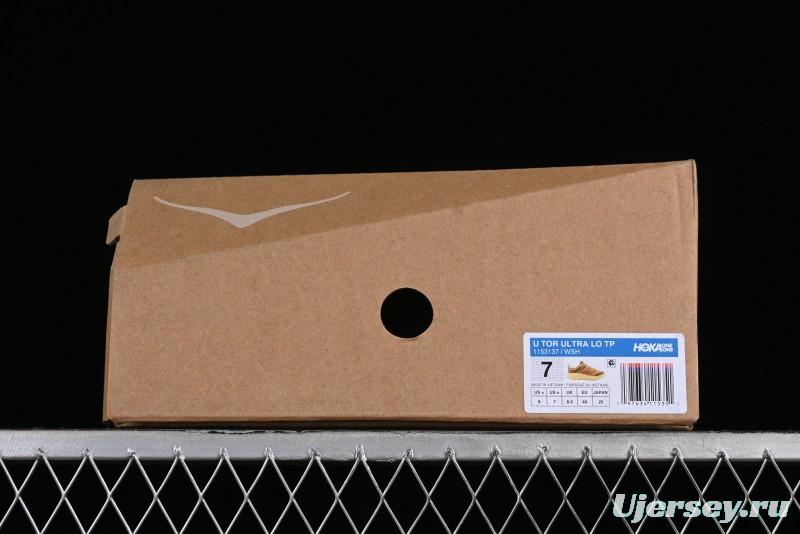 HOKA ONE ONE Tor Ultra Low Round Toe Cushioned Durable Low-Cut Hiking Shoes - 1153137 WSH