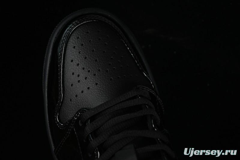 Nike Air Jordan 1 Low "Black Croc" Casual Sneakers - HJ7743-010