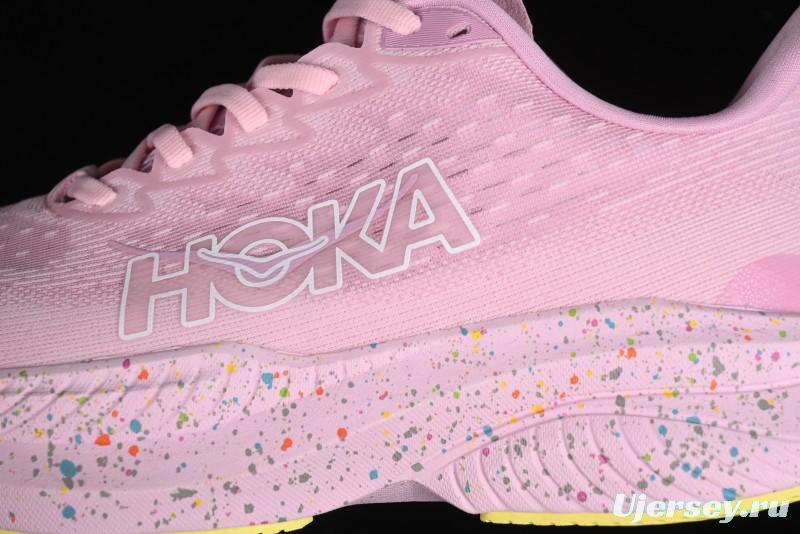 HOKA ONE ONE MACH 6 Flagship Racing Shoes with Carbon Plate Technology and Asymmetric Design - 1147810 PGH