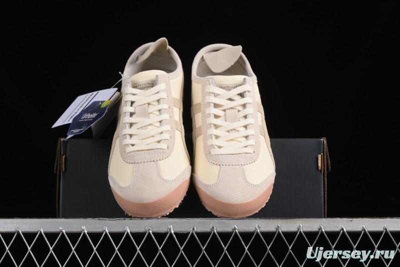 Onitsuka Tiger Mexico 66 Low-Top Leather Running Shoes - 1183C076-101