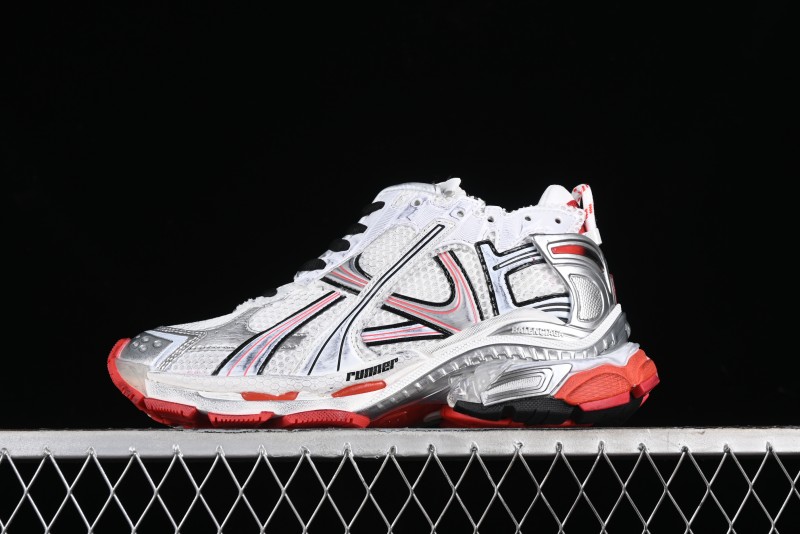 Balenciaga Runner Kith Four Color Retro Casual Sneakers - W3RMU9016