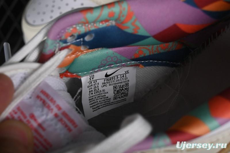 Nike Dunk Low Cake Bear White Yellow Low-Top Casual Sneakers - FN8913-141