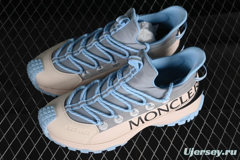 Moncler Trailgrip GTX Hiking Shoes with Cordura Nylon Gore-Tex Waterproof Vibram Outsole - M00240M3457