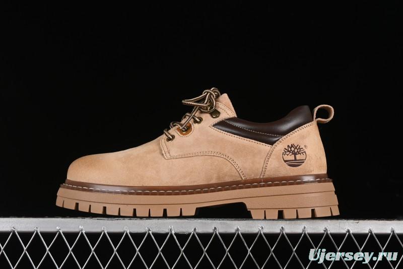 Timberland 24SS Autumn New Collection Low-Top Casual Shoes with Anti-Slip Rubber Sole - TB73533SAND