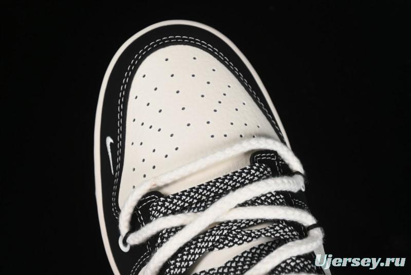 Nike SB Dunk Low SUP Collaboration - Strap Black Hook Anniversary High-End Custom Low-Top Casual Skate Shoes - SJ2068-288