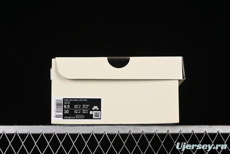 Nike SB Dunk Low Hermes Collaboration - Snake Print Brown Swoosh Low Top Casual Skate Shoes - XD6188-040