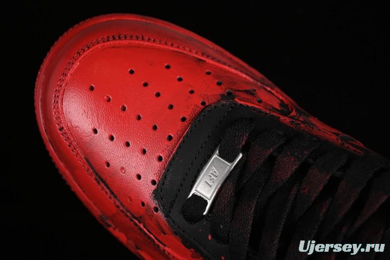 Nike Air Force 1 '07 Low 2D Hand-Painted Anatomy Scene Casual Sneakers - CW2288-011