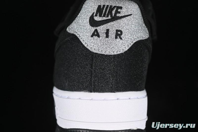 Nike Air Force 1 '07 Low Cleanfit High Street Retro Style Patchwork Starry Sky Full Diamond Lace-Up Low-Top Casual Sneakers - ZH0316-033