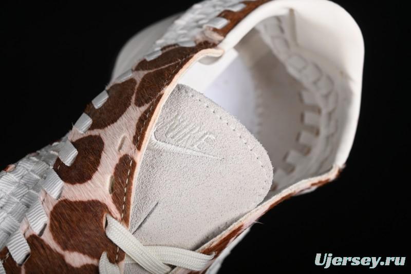 Nike Footscape Woven Asymmetrical Knit Low-Top Lifestyle Sneakers with Nike Air Cushion - FB1959-100