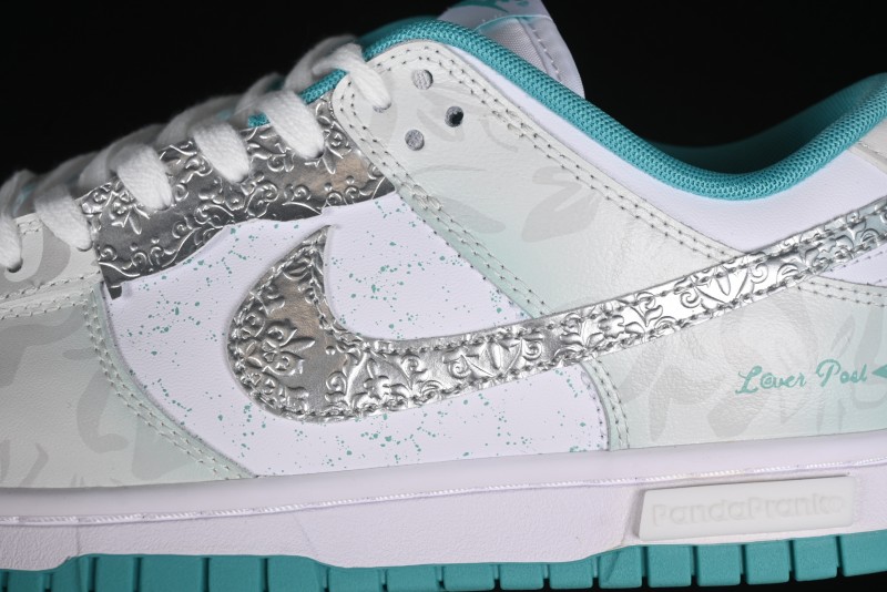 Nike Dunk Low Panda Prank Special Edition Heartbeat Email Mint SB Low Top Casual Skate Shoes - DV0833-102
