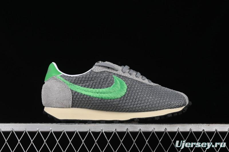 Nike Stussy Roshe Run LD-1000 Comfortable Versatile Non-Slip Durable Waffle Low-Top Casual Running Shoes - FQ5369-002