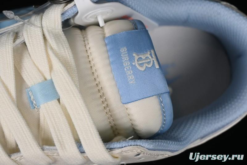 Nike SB Dunk Low Burberry Collaboration - Bondi Blue Anniversary High-End Custom Low-Top Casual Sneakers - BB5252-601