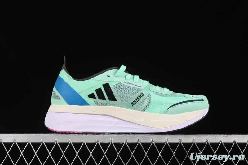Adidas Adizero Boston 11 Running Shoes with Lightstrike Pro and ENERGYROD for Enhanced Performance - CV9064