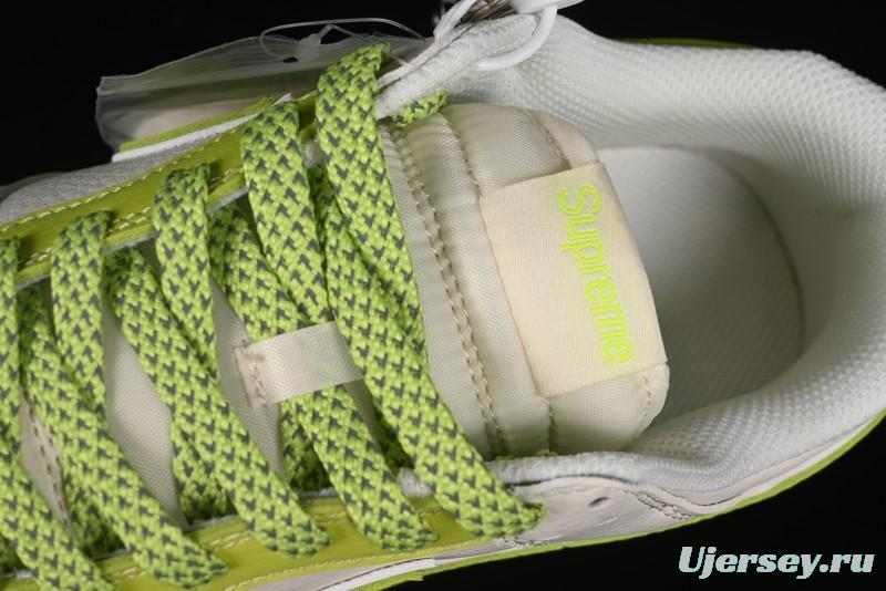 Nike SB Dunk Low Supreme Stone Island Collaboration - Fluorescent Beige Anniversary High-End Custom Low-Top Casual Skate Shoes - BB9866-005