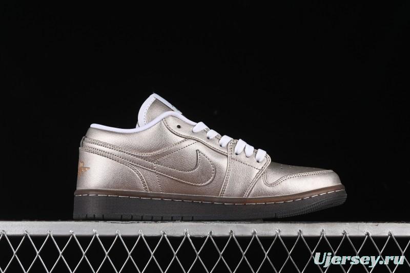 Nike Air Jordan 1 Low Retro Basketball Shoes Platinum - HQ3529-099