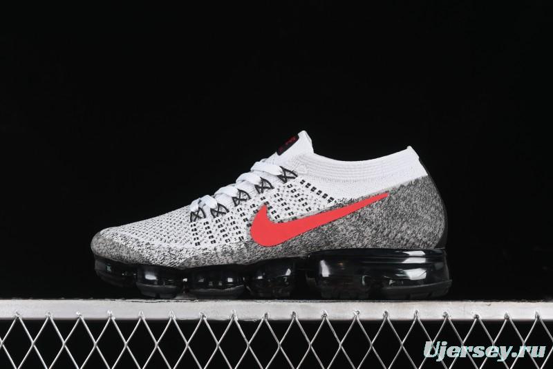 Nike Vapormax Flyknit Breathable Casual Running Shoes with Full-Length Air Cushion - 849558-020