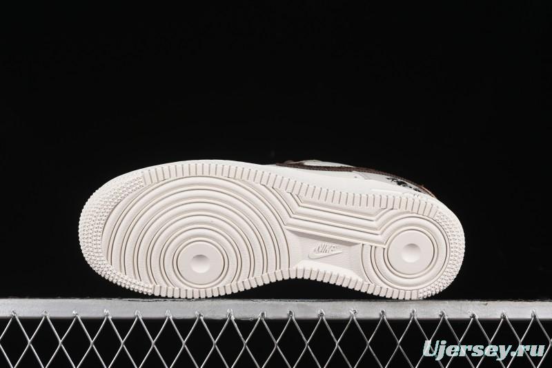 Nike Air Force 1 '07 Low Sun Black Myth Wukong Painting Leisure Sneakers - FV3202-122