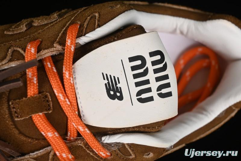 Miu Miu x New Balance 530 Low-Top Retro Running Shoes with Deconstructed Design - 38165