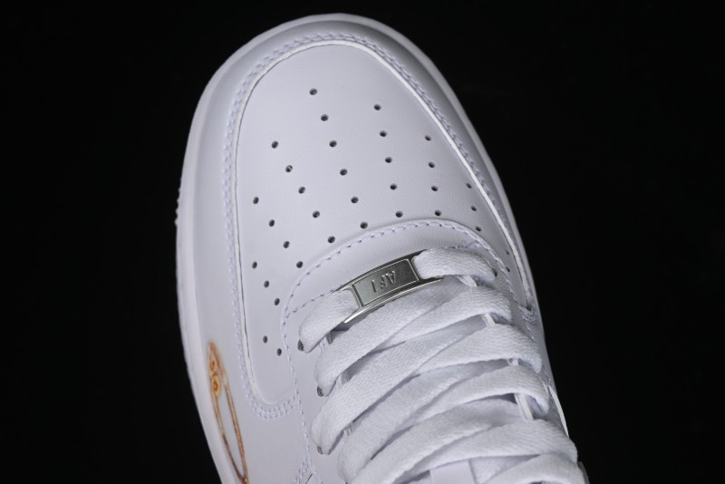 Nike Air Force 1 '07 Low "Sun" Black Myth Wukong Themed Casual Sneakers - CW2288-111