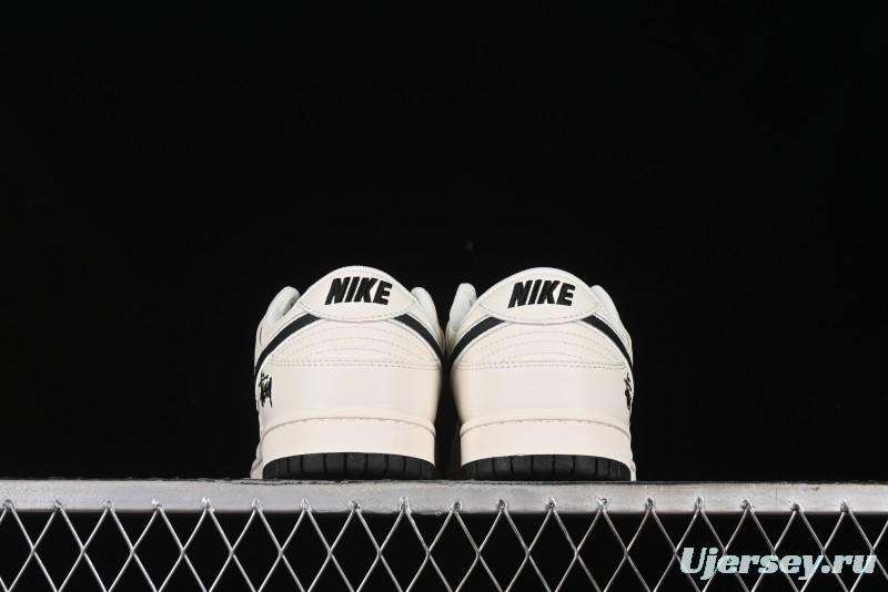 Nike SB Dunk Low Stussy Anniversary Custom Low-Top Casual Sneakers - SJ2068-283