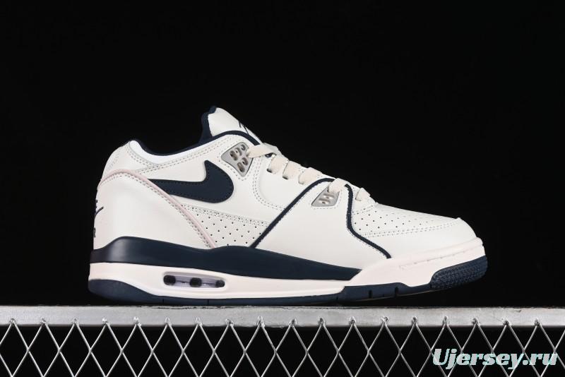 Nike Air Flight 89 Low Basketball Shoes with Air Cushion Technology - FQ8256-001