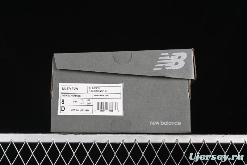 New Balance 574 Series Retro Casual Running Shoes - ML574EVW