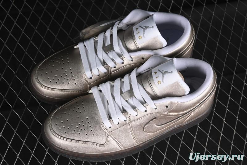 Nike Air Jordan 1 Low Retro Basketball Shoes Platinum - HQ3529-099
