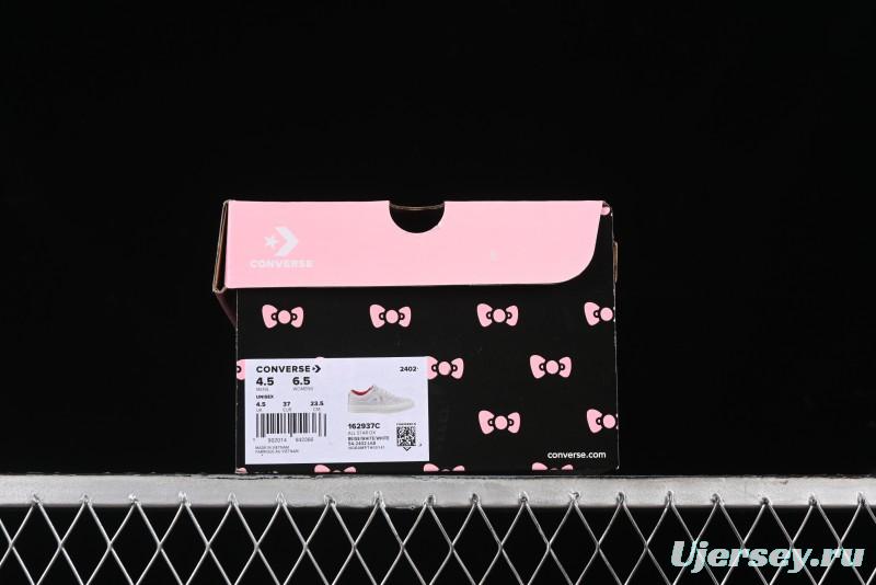 Converse One Star x Hello Kitty Low Top Casual Sneakers with Crystal Outsole and Replaceable Laces - 162937C