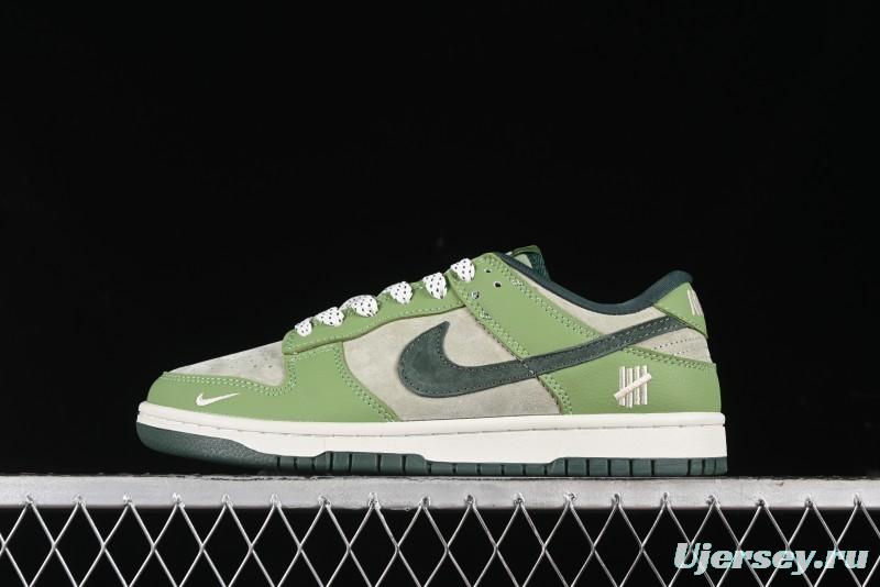 Nike SB Dunk Low UN Collaboration - Flying Spring Green Anniversary High-End Custom Low-Top Casual Skate Shoes - JH8310-959