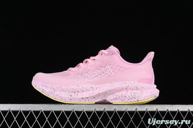 HOKA ONE ONE MACH 6 Flagship Racing Shoes with Carbon Plate Technology and Asymmetric Design - 1147810 PGH