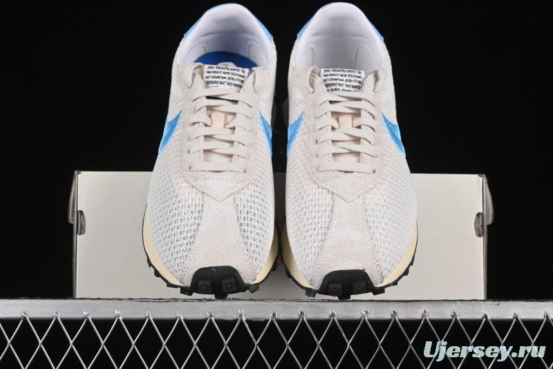 Nike Stussy Roshe Run LD-1000 Comfortable Versatile Slip-Resistant Durable Waffle Low-Top Casual Running Shoes - FQ5369-001