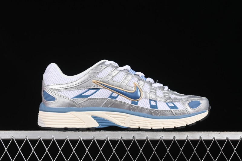 Nike P-6000 Prm Retro Casual Sneakers with Lightweight Design - HJ7246-100